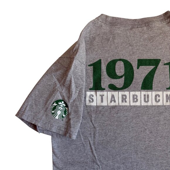 Starbucks 50th Anniversary Employee Uniform T-Shirt - Size Small - Picture 4 of 8